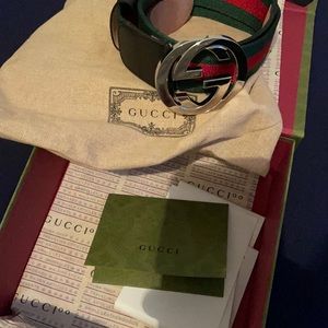 Gucci kids belt size 75